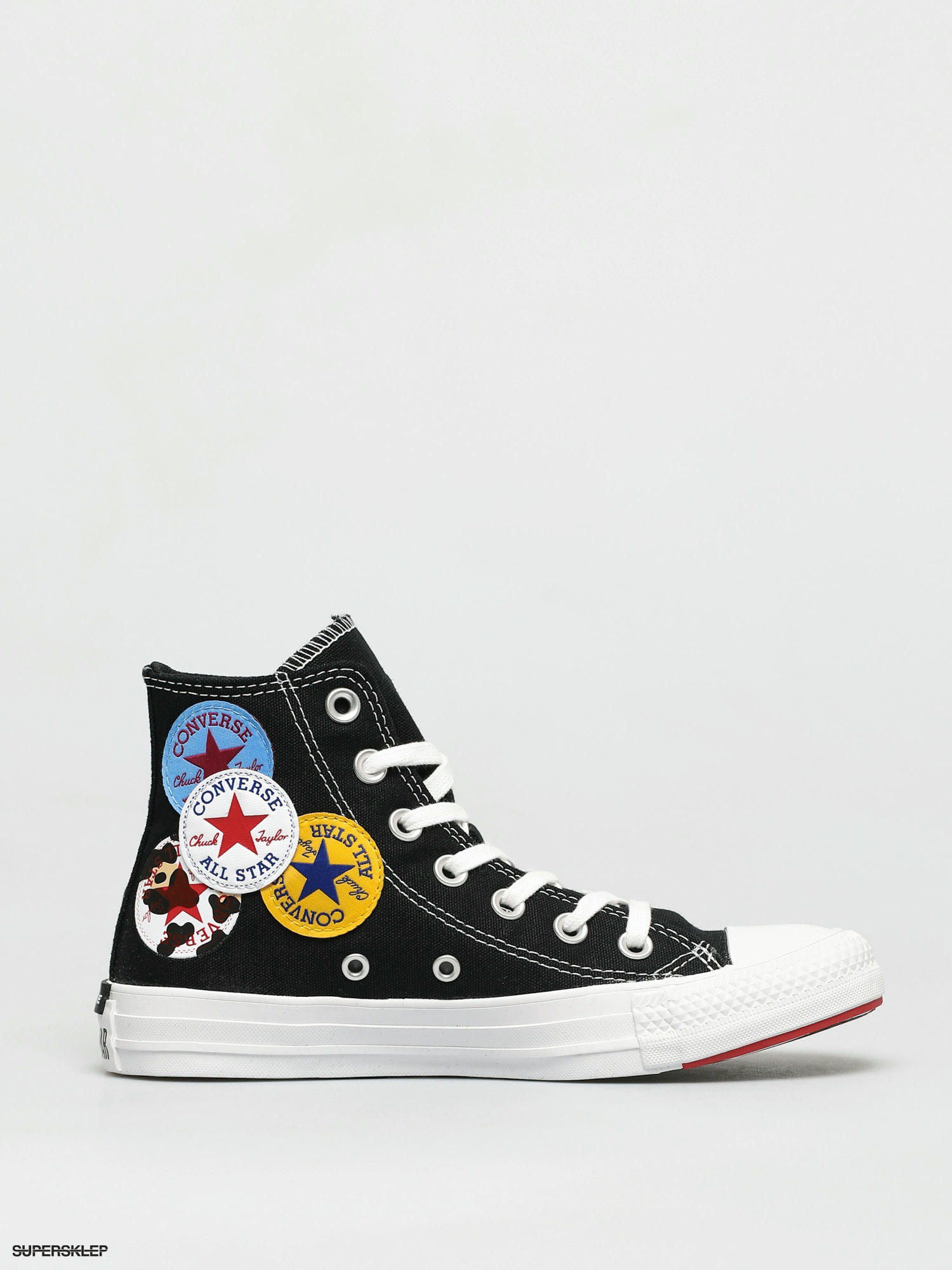 converse chuck taylor all star logo play hi