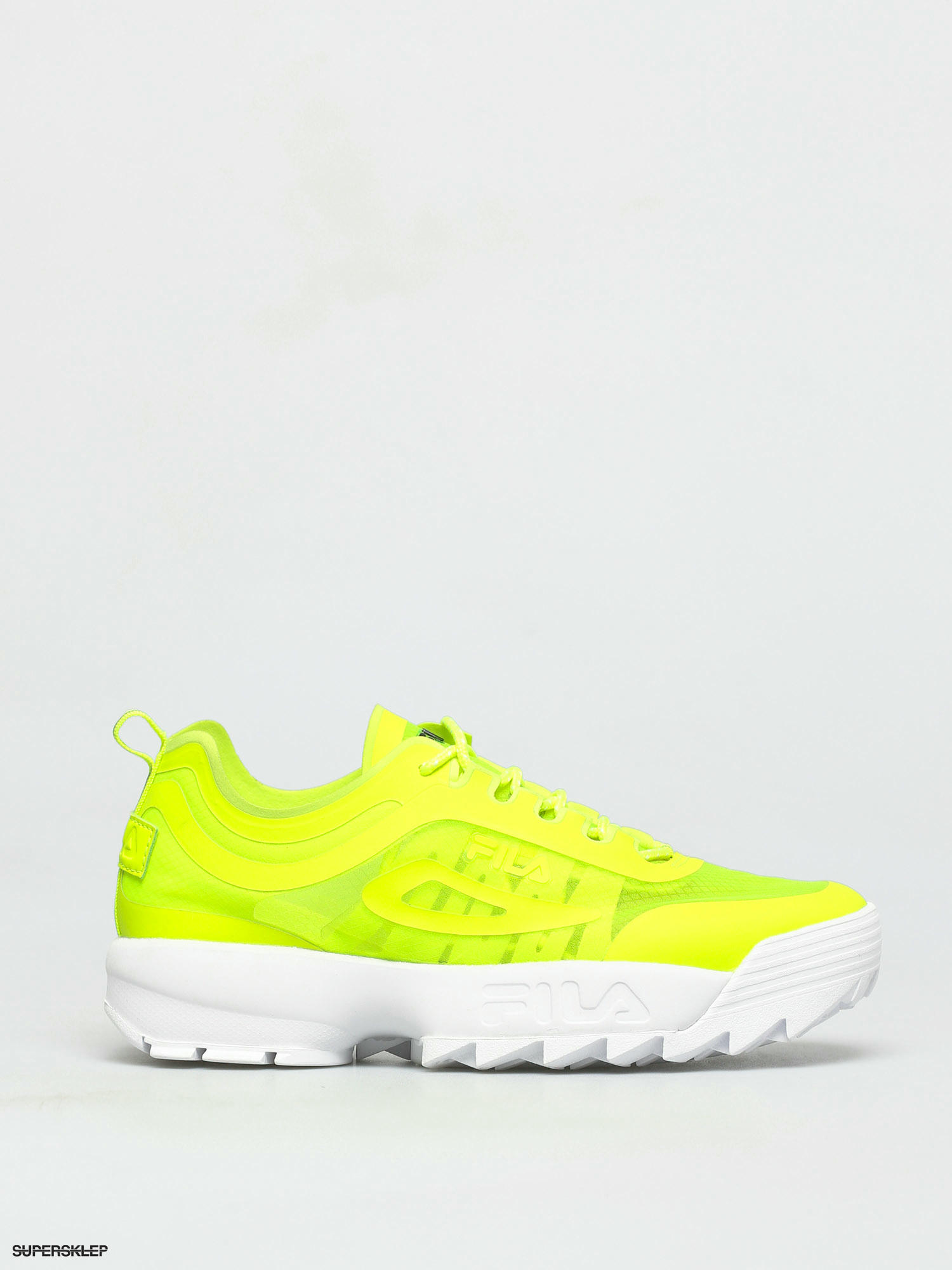 lime green fila disruptor