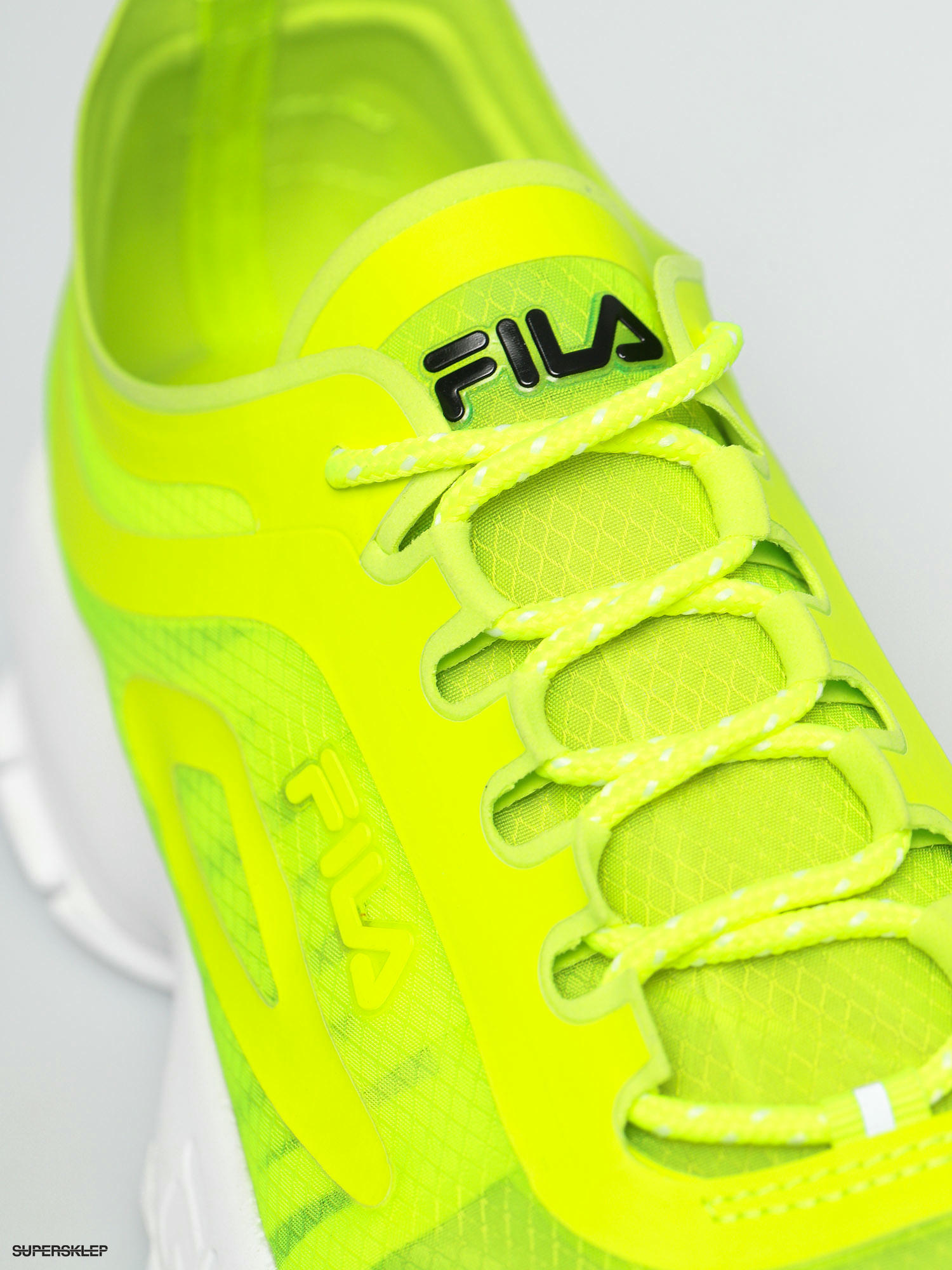 fila disruptor neon lime