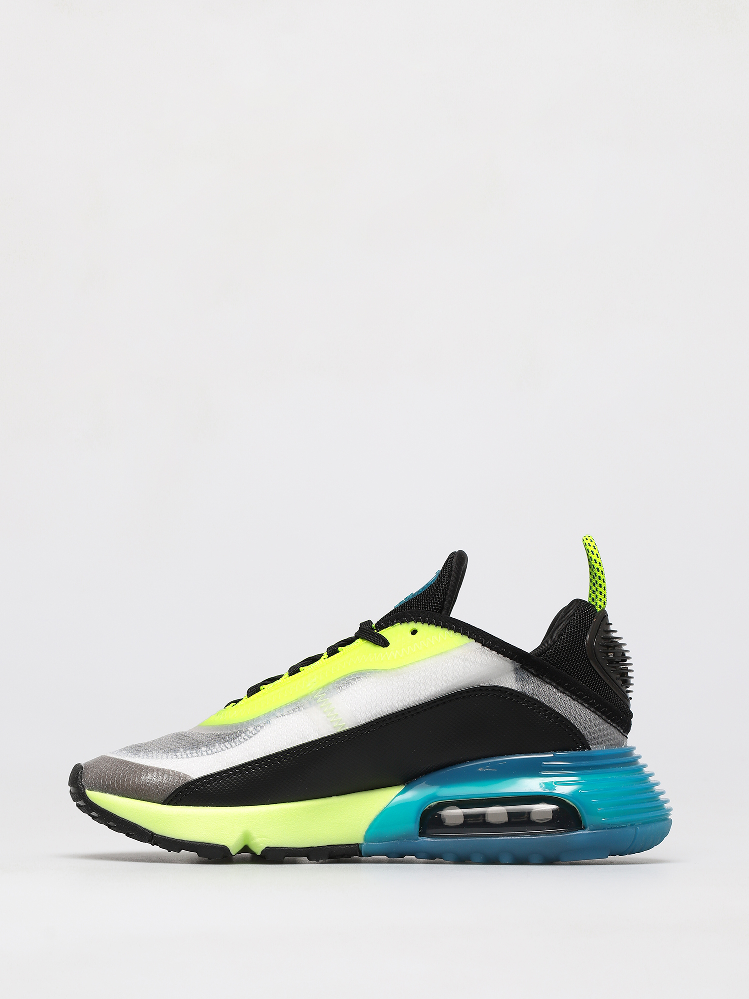 air max 2090 white black volt