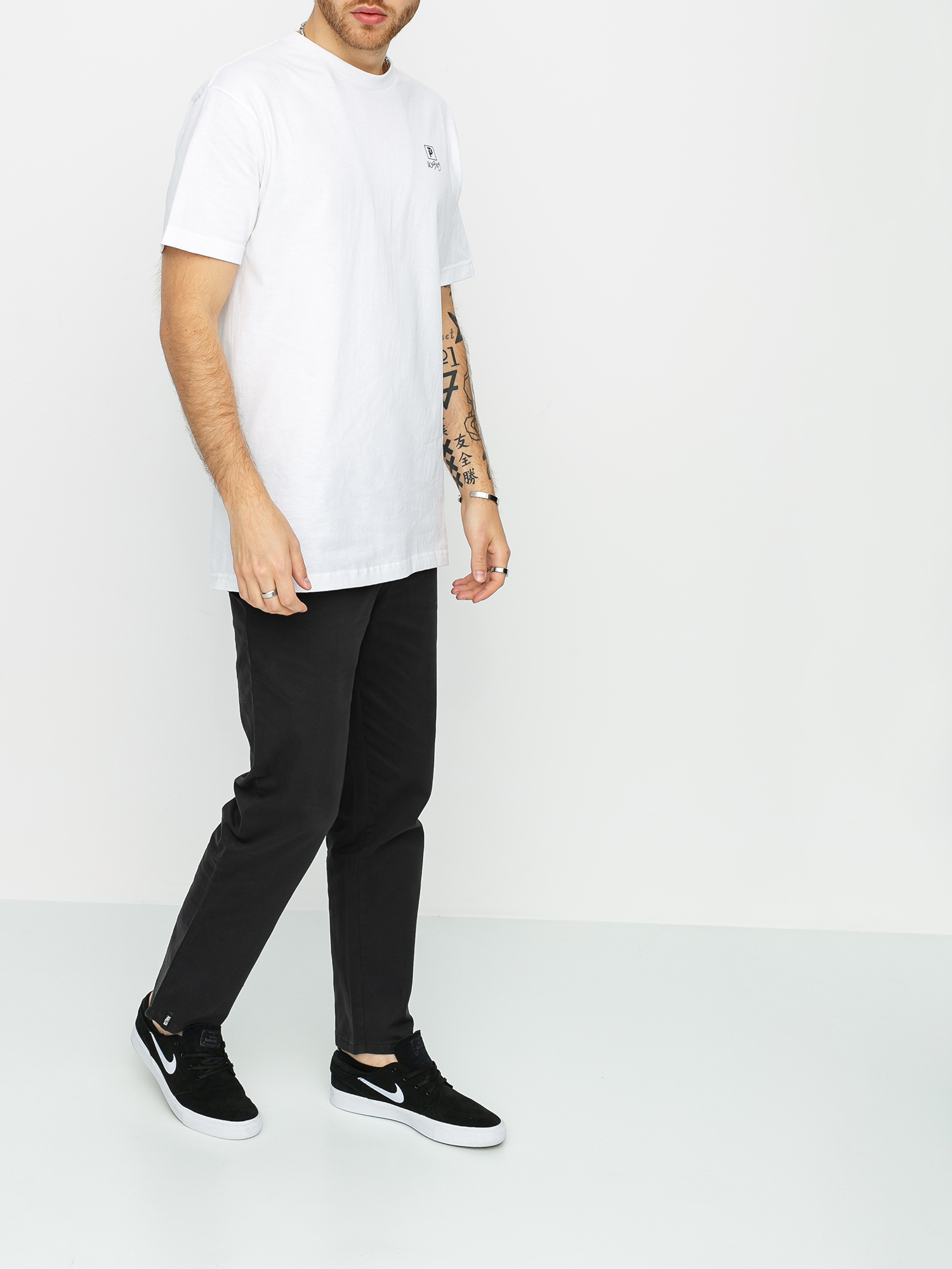 Pantaloni Malita Chino Loose (grafit)