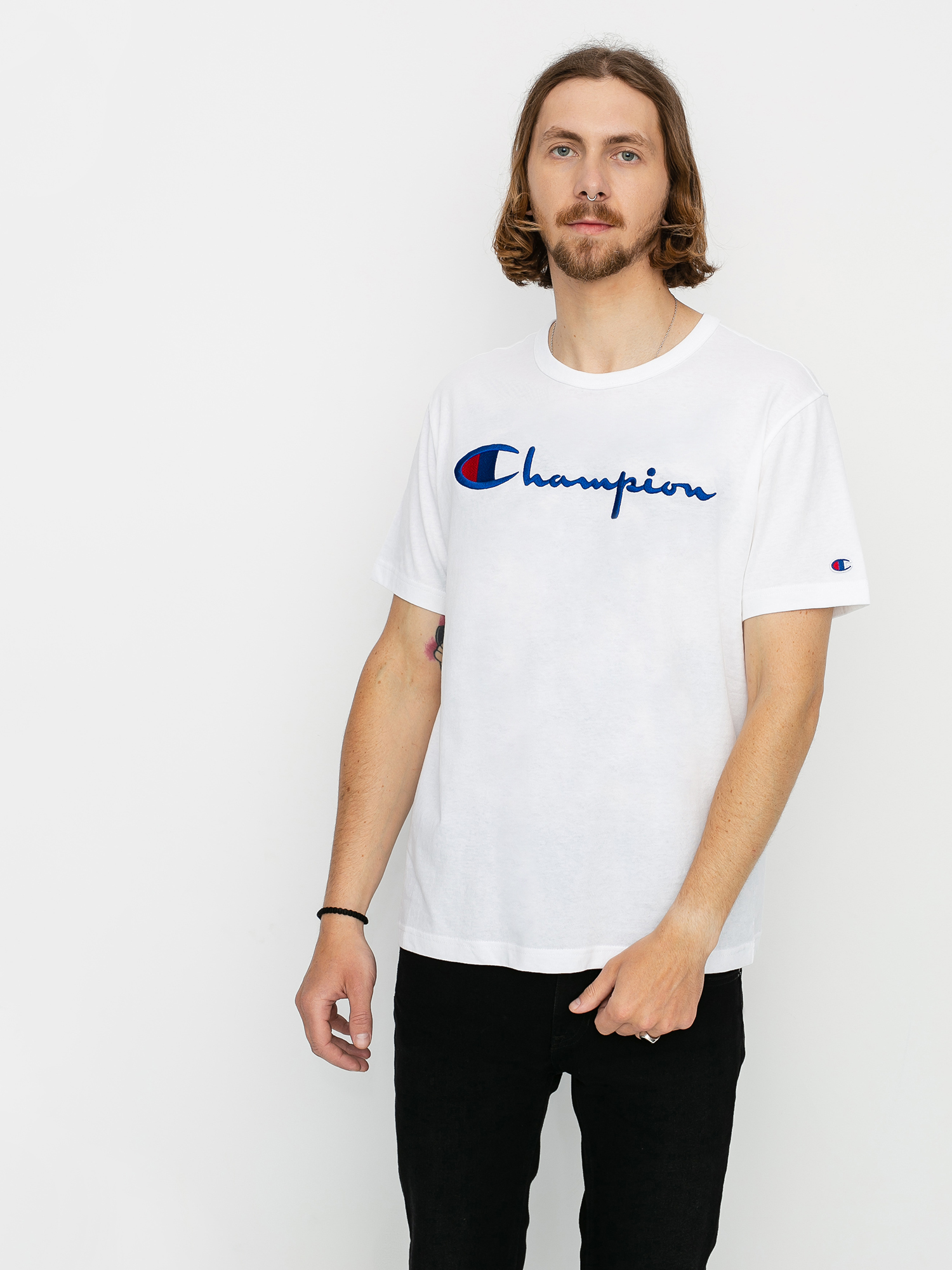 Tricou Champion Jersey Reverse Weave 210972 (wht)