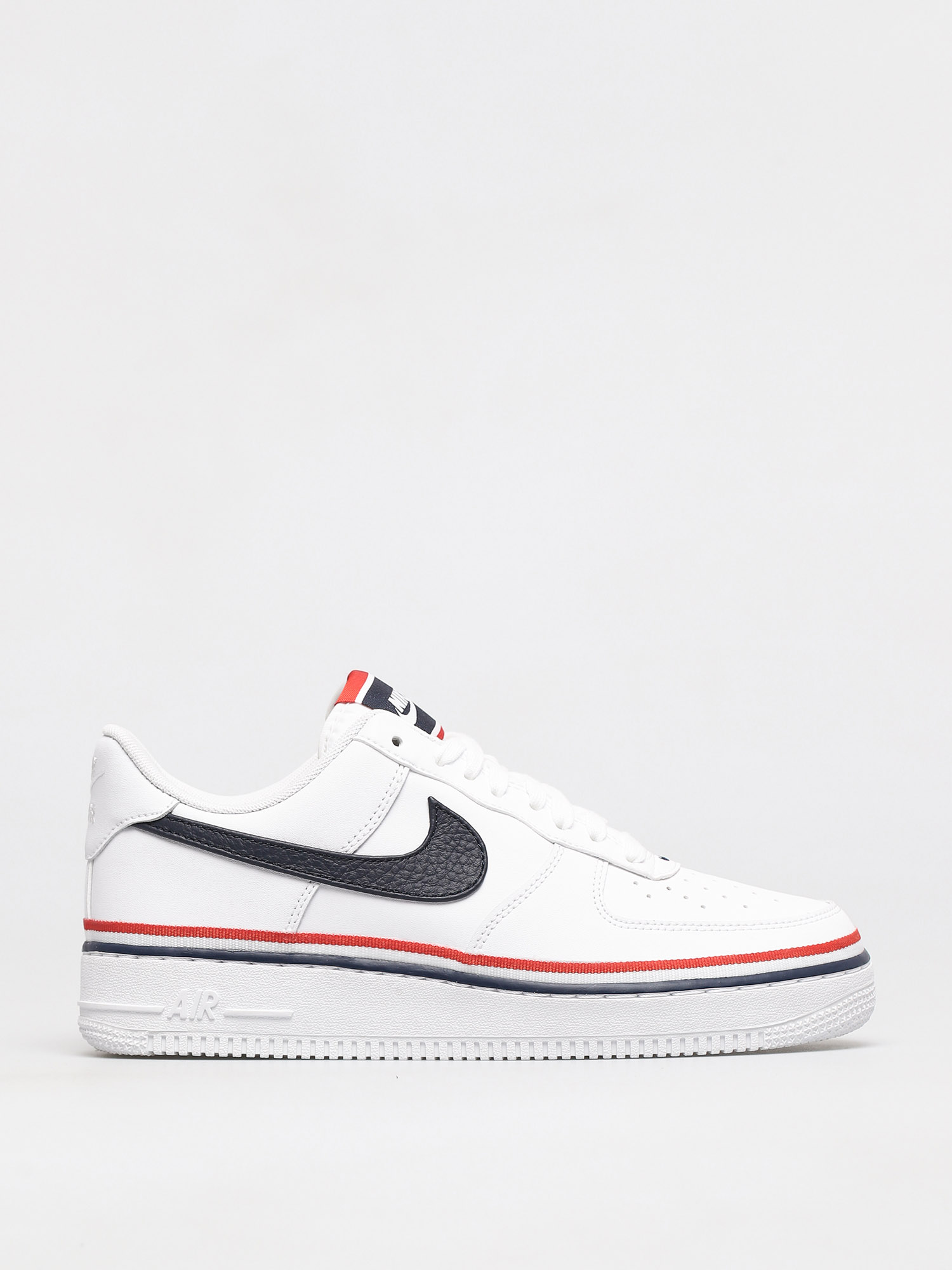Nike Pantofi Air Force 1 07 Lv8 (white/obsidian habanero red)