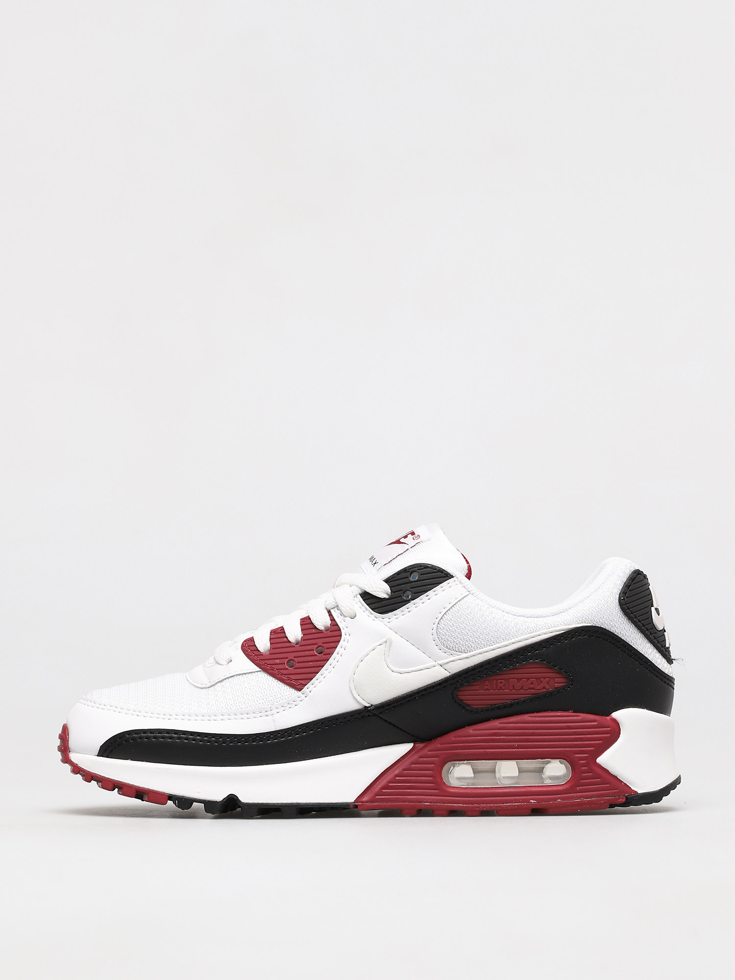 Nike Pantofi Air Max 90 (white/white new maroon black)