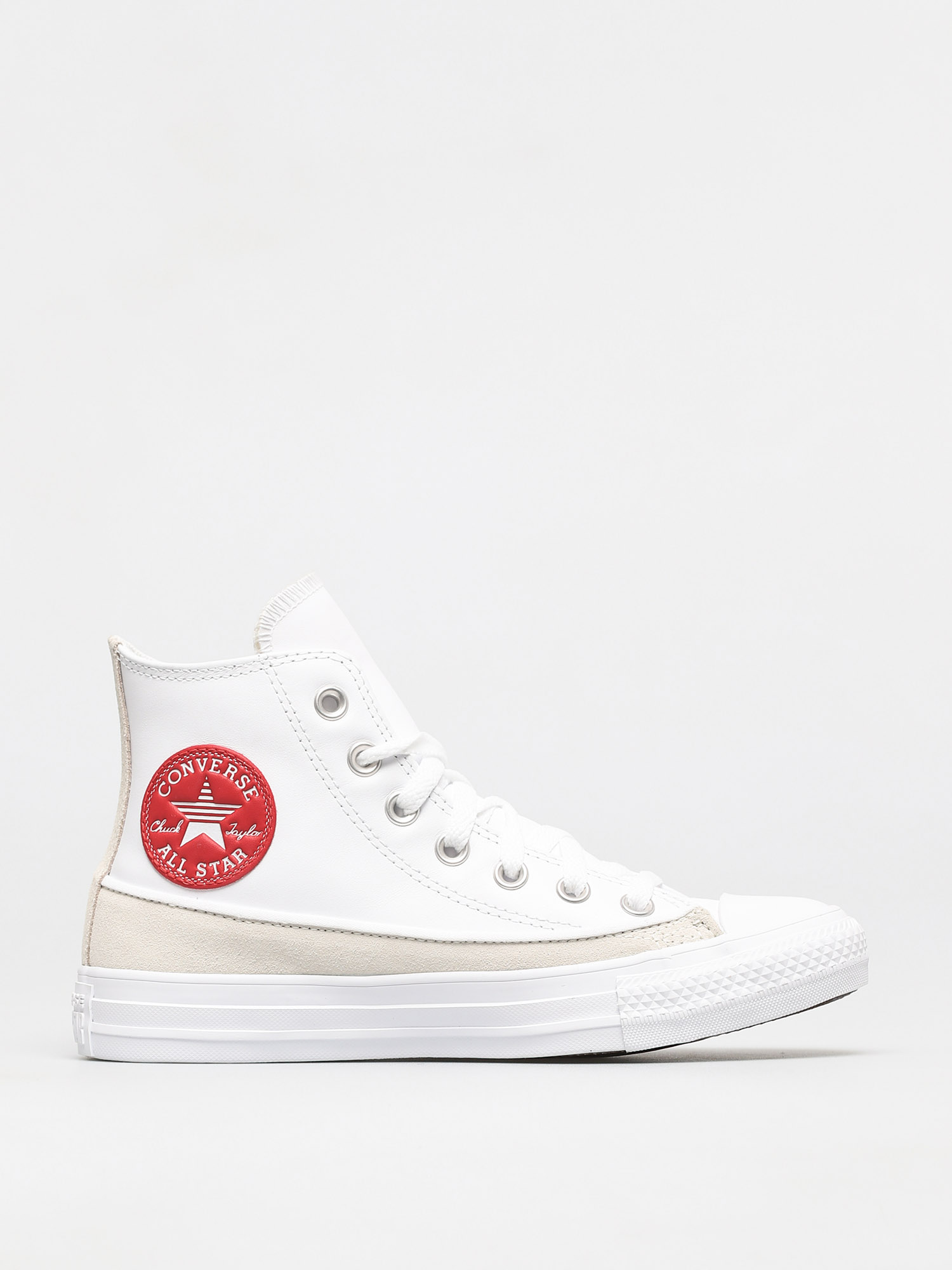 white converse without red line