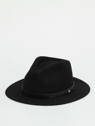Pălărie Brixton Messer Fedora (black/black)