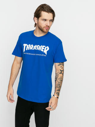 Tricou Thrasher Skate Mag (royal)