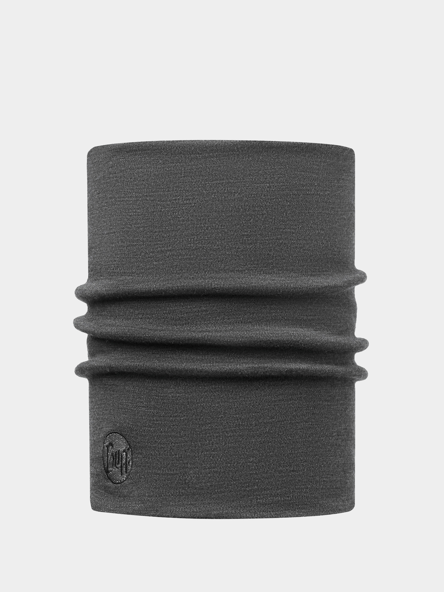 Bandana Buff Neckwarmer Wool (solid grey)