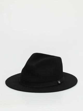 Pălărie Brixton Messer Packable Fedora (black/black)