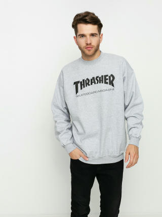 Hanorac Thrasher Skate Mag Crew (grey)