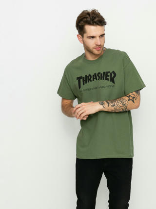 Tricou Thrasher Skate Mag (army)