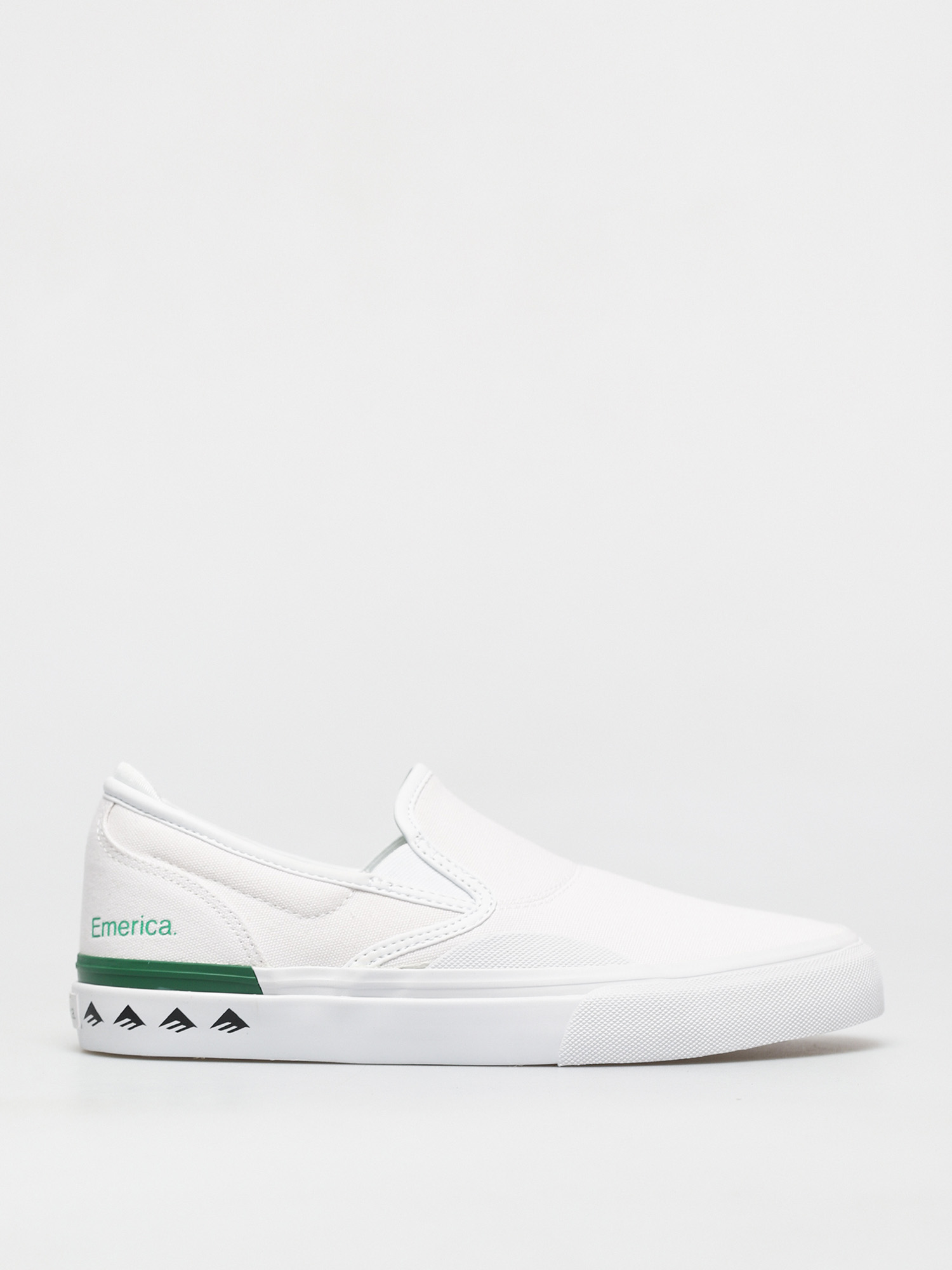 Pantofi Emerica Wino G6 Slip On (white/green)