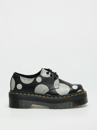 Pantofi Dr. Martens 1461 Quad Wmn (smooth black polka dot)