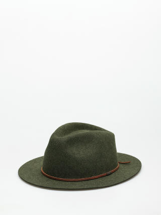 Pălărie Brixton Wesley Fedora (moss/brown mix)