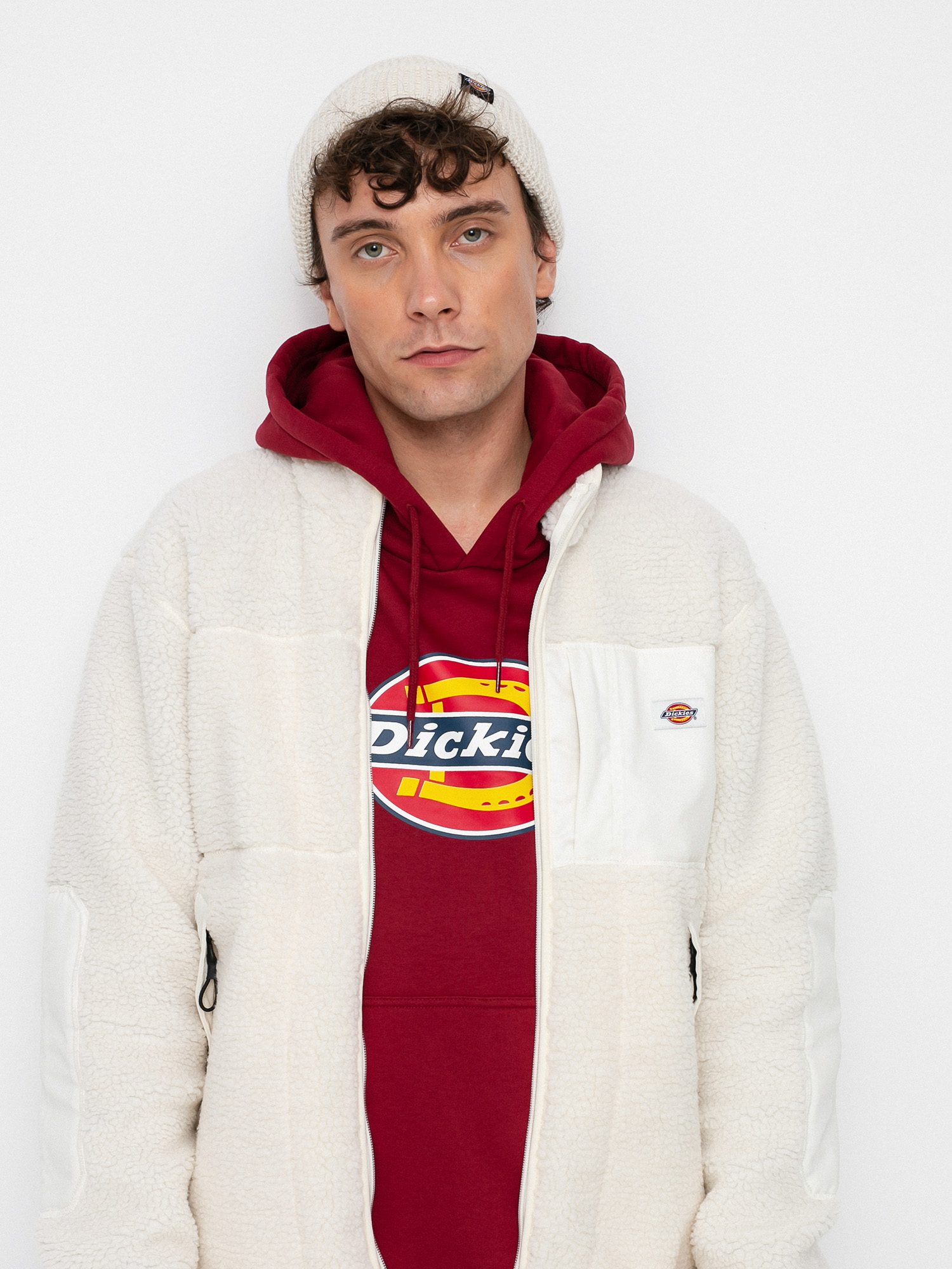 fleece Dickies Red Chute Sherpa (ecru 