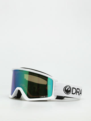 Ochelari pentru snowboard Dragon DX3 OTG (white/lumalens green ion)