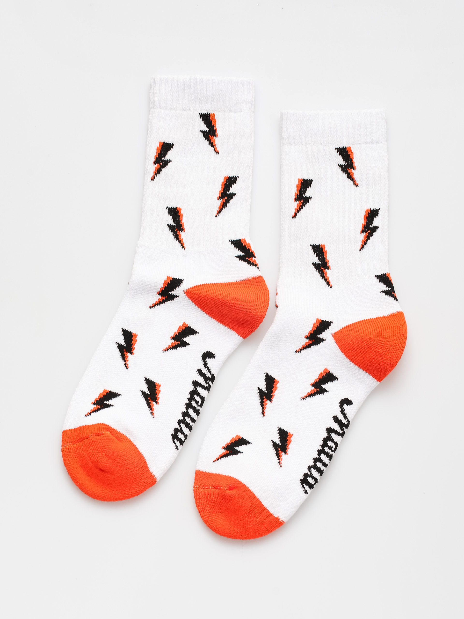 Șosete Malita Mlt Thunder Db (white/orange)