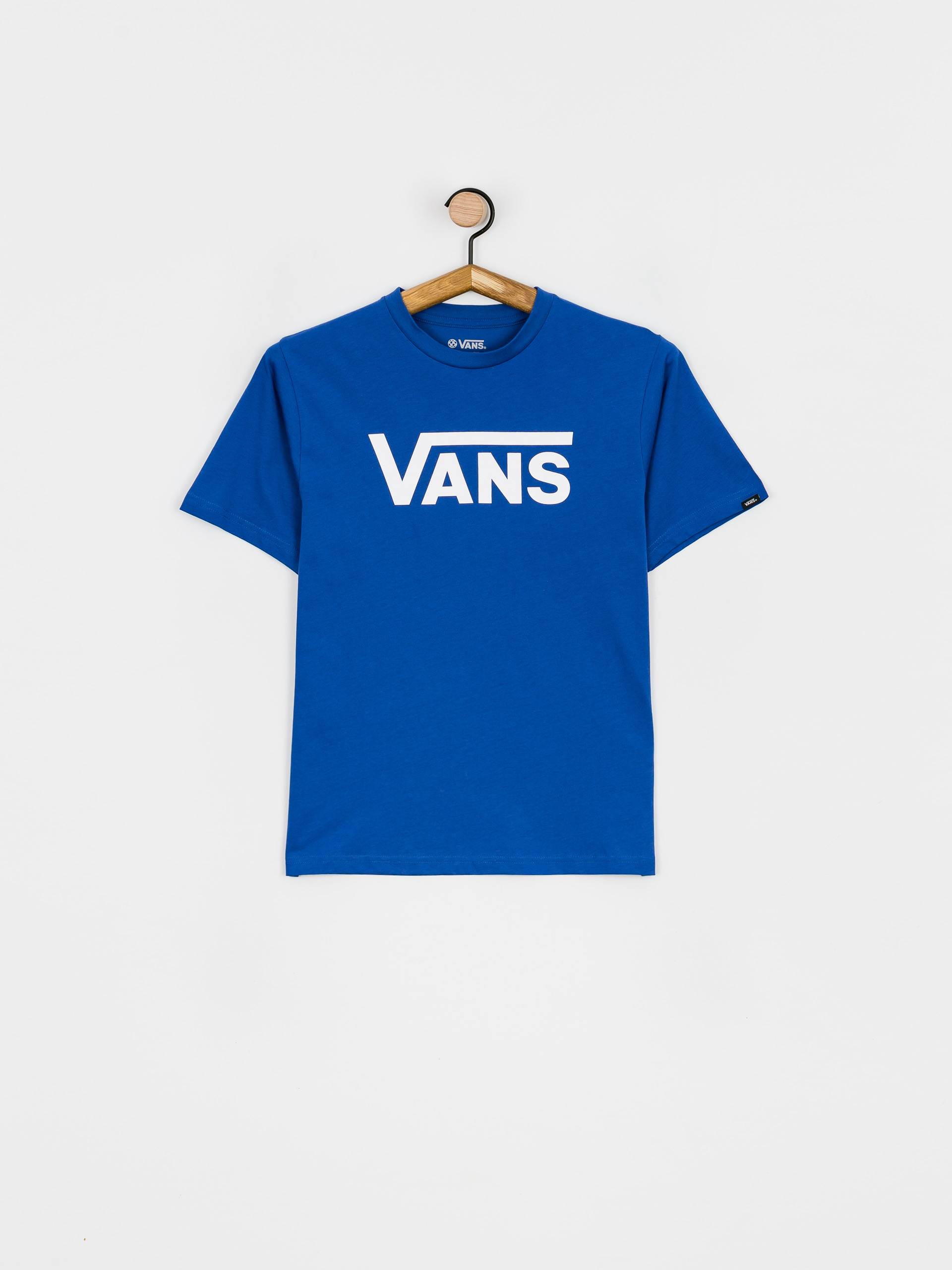 Tricou Vans Classic JR (true blue/white)