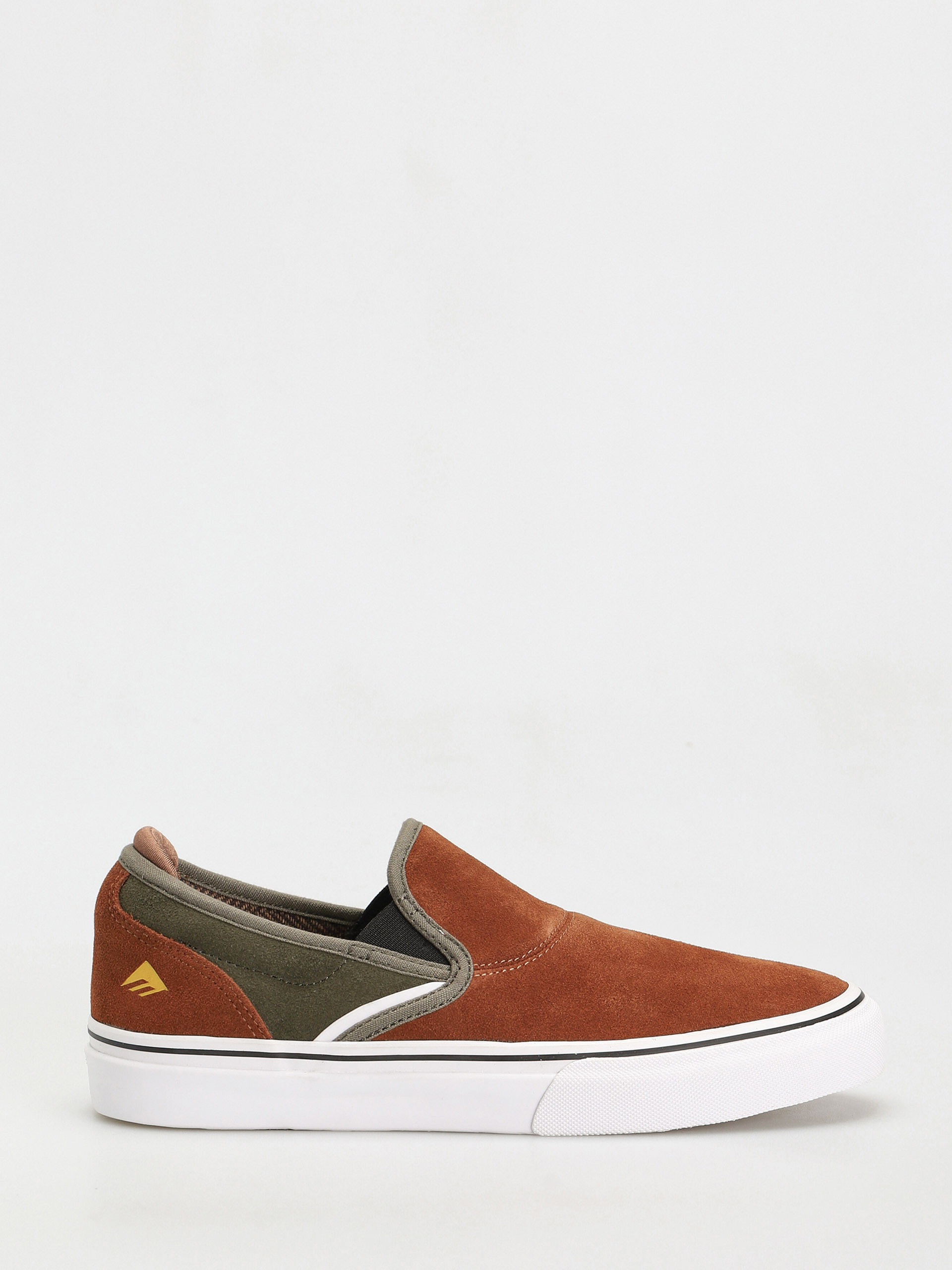 Pantofi Emerica Wino G6 Slip On (brown/green)