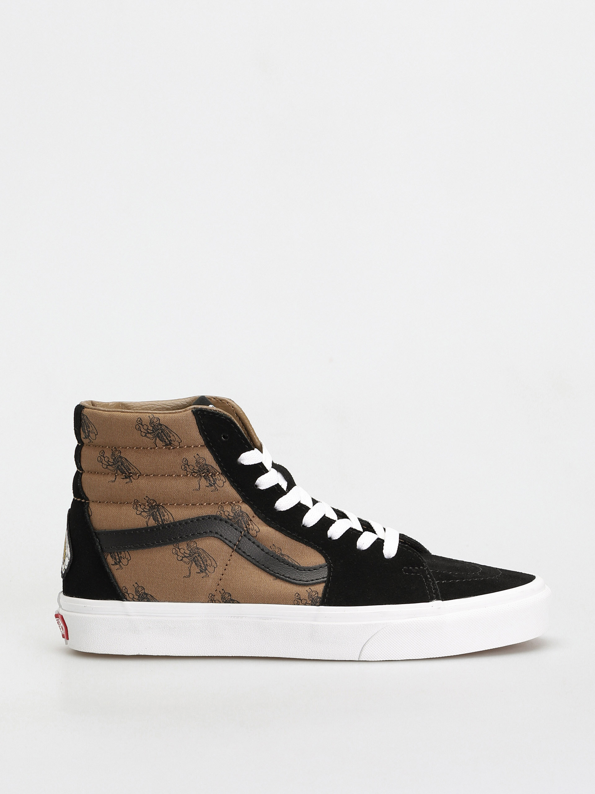 Pantofi Vans Sk8 Hi (check research black/brown)