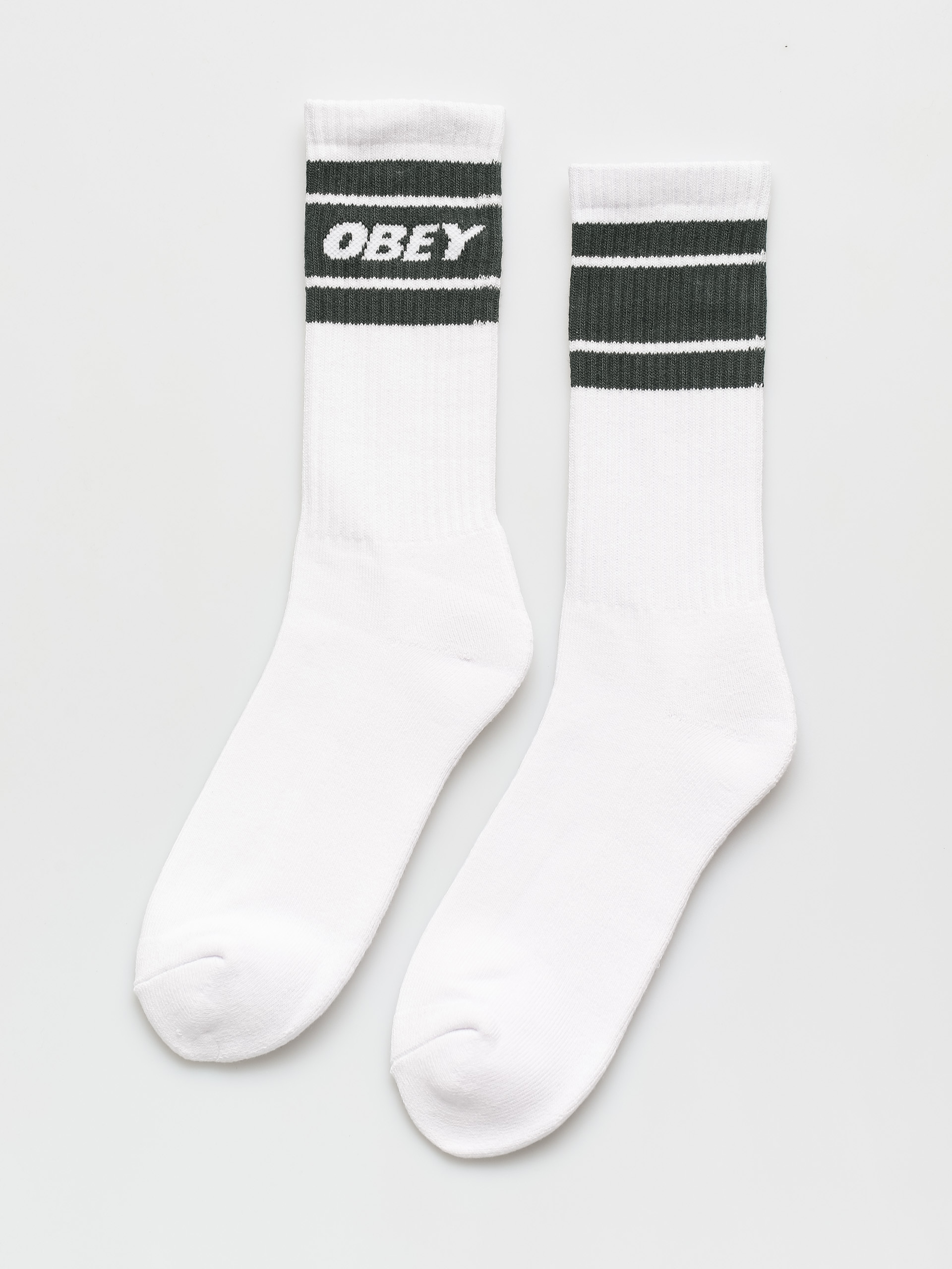 Șosete OBEY Cooper II (white/dark cedar)