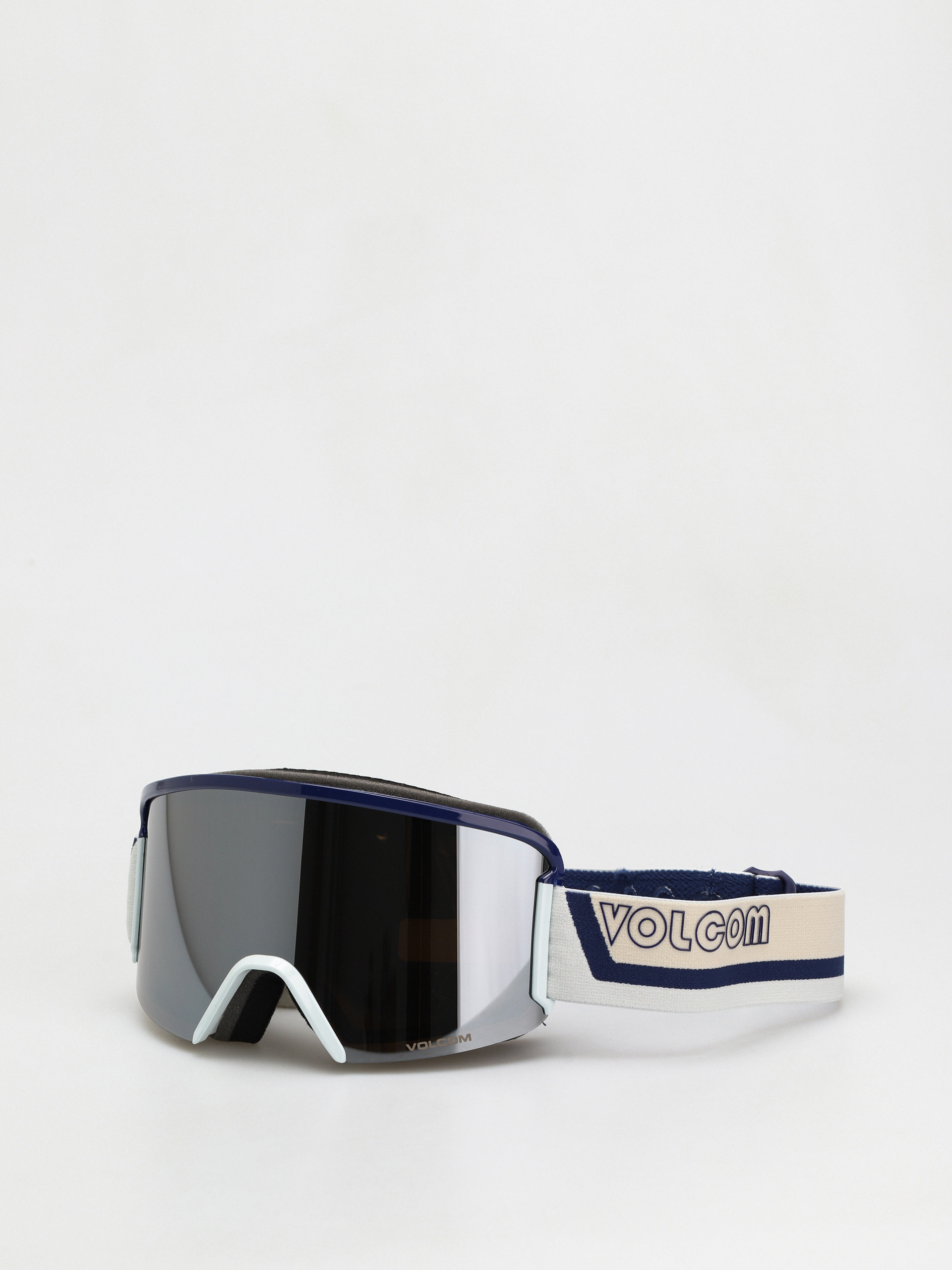 Ochelari pentru snowboard Volcom Garden (dark blue/off white/sky silver chrome)