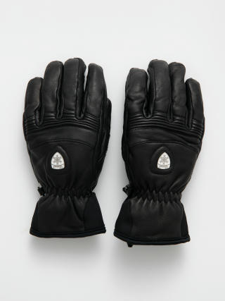 Mănuși Level Off Piste Leather Wmn (black)