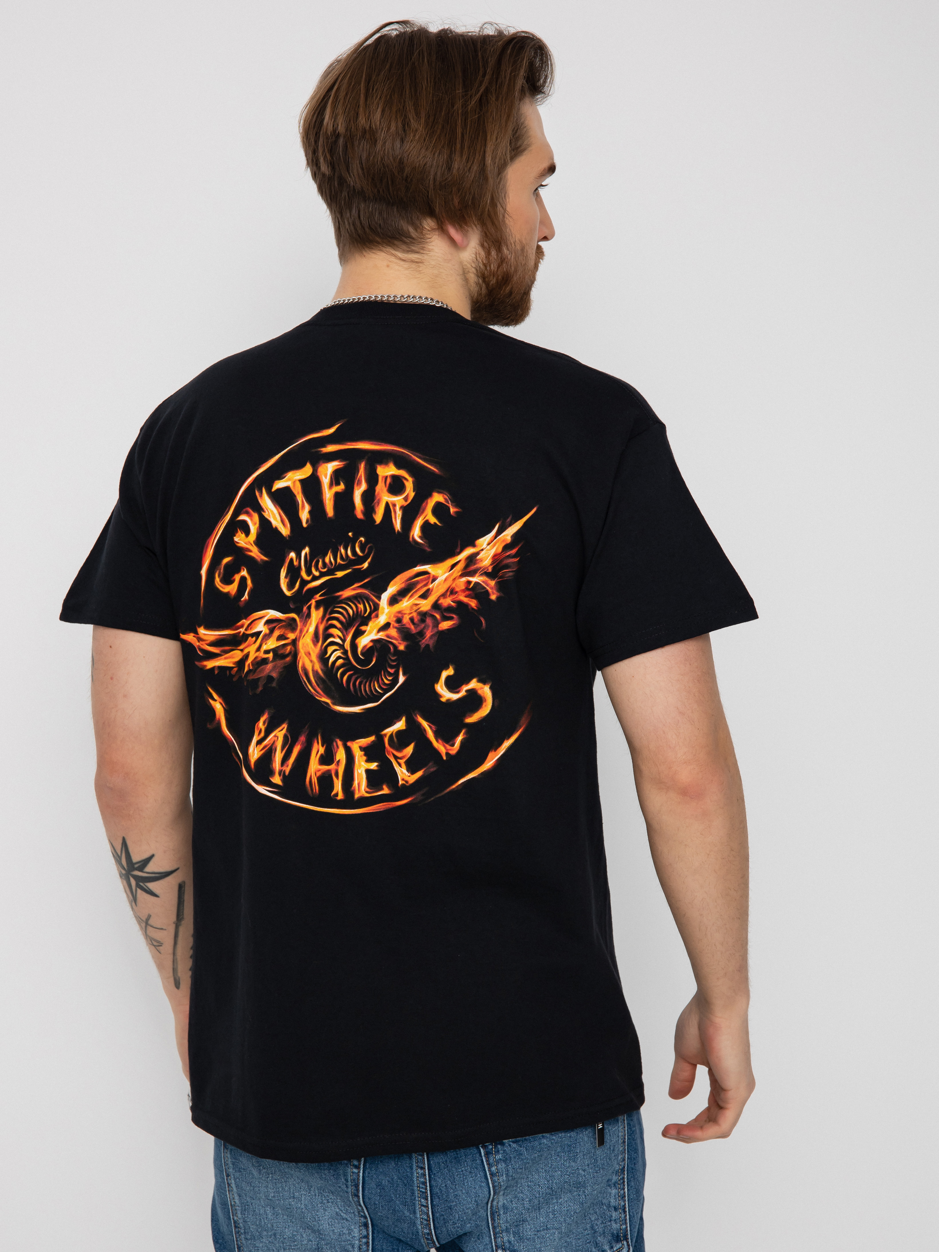 Tricou Spitfire Flmd Flyg Cls (black)