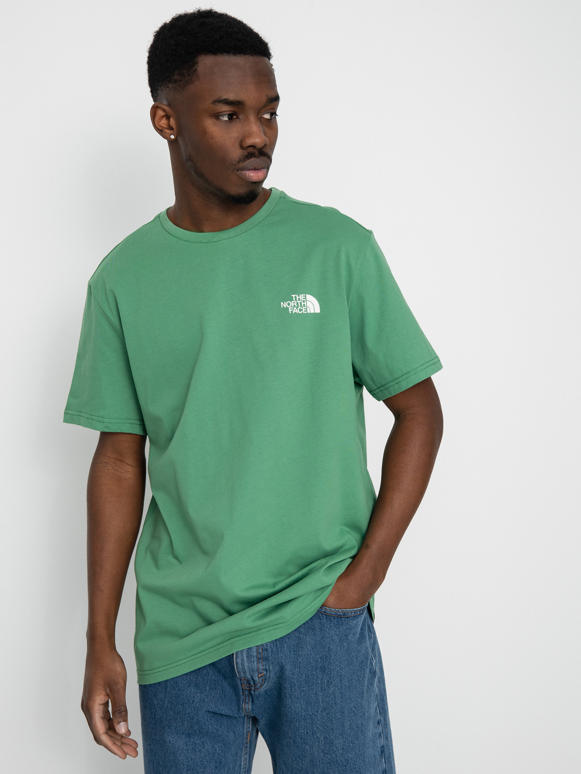 Tricou The North Face Simple Dome (deep grass green)