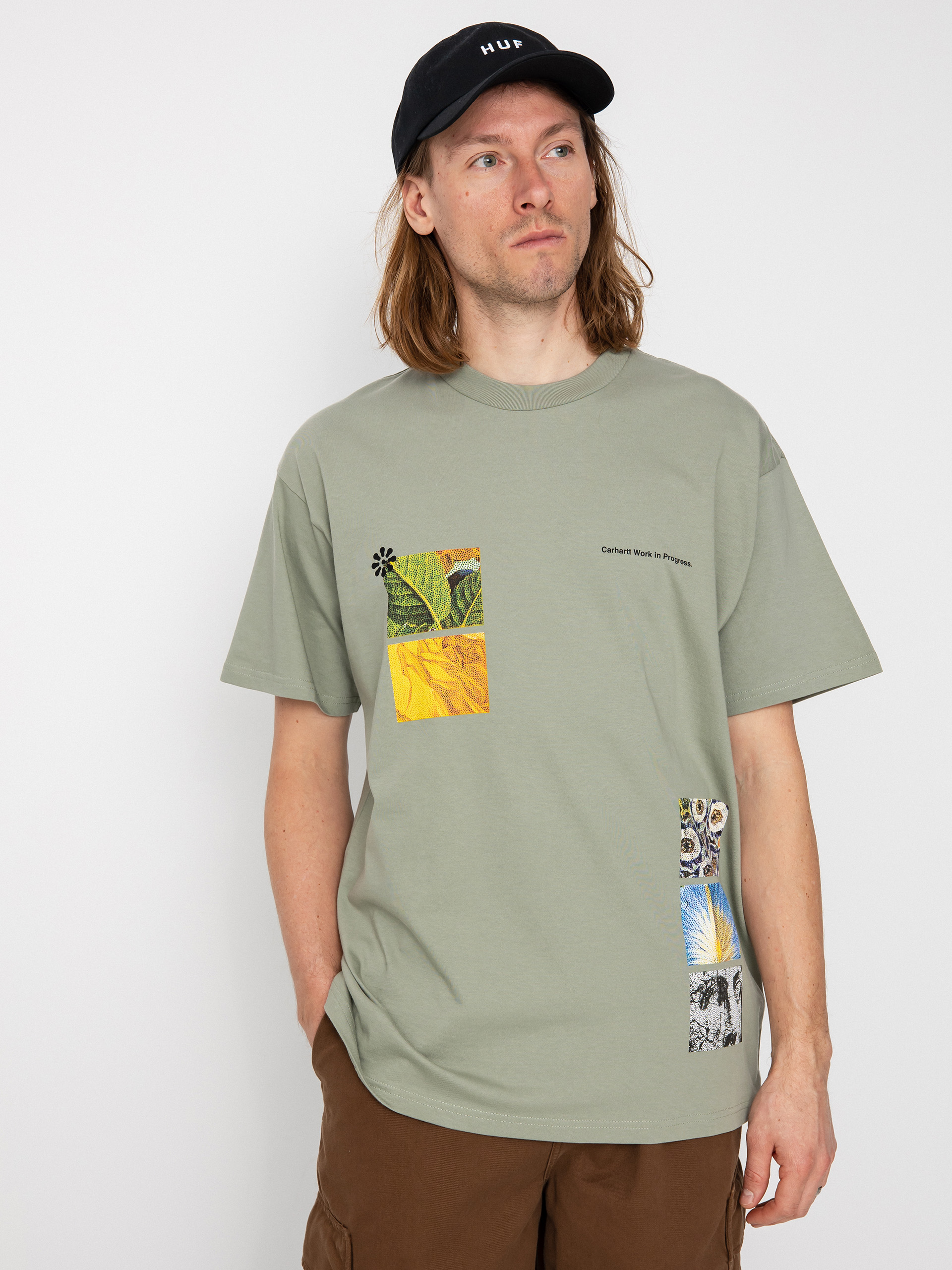 Tricou Carhartt WIP Greenhouse (yucca)