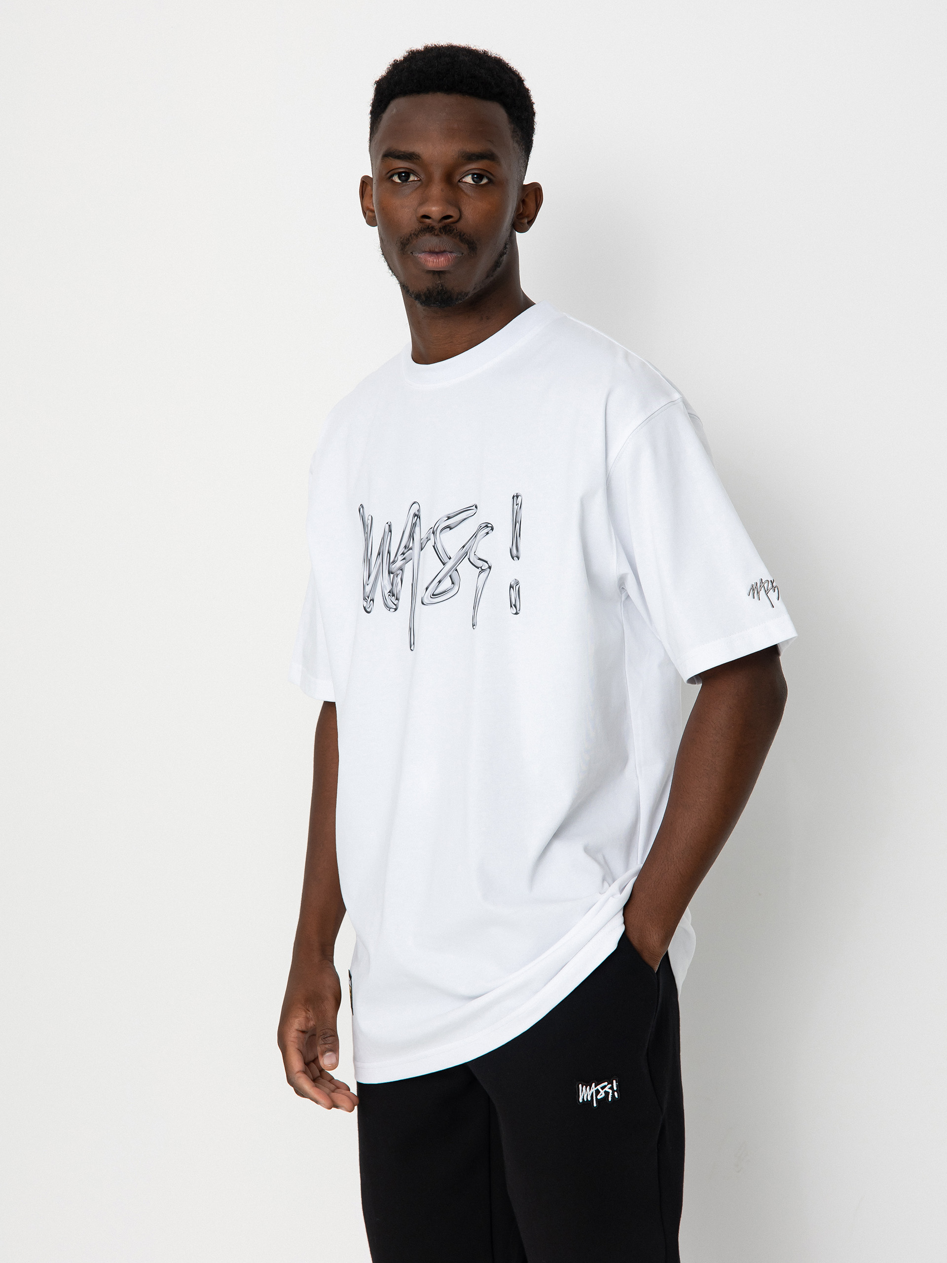 Tricou MassDnm Chrome (white)