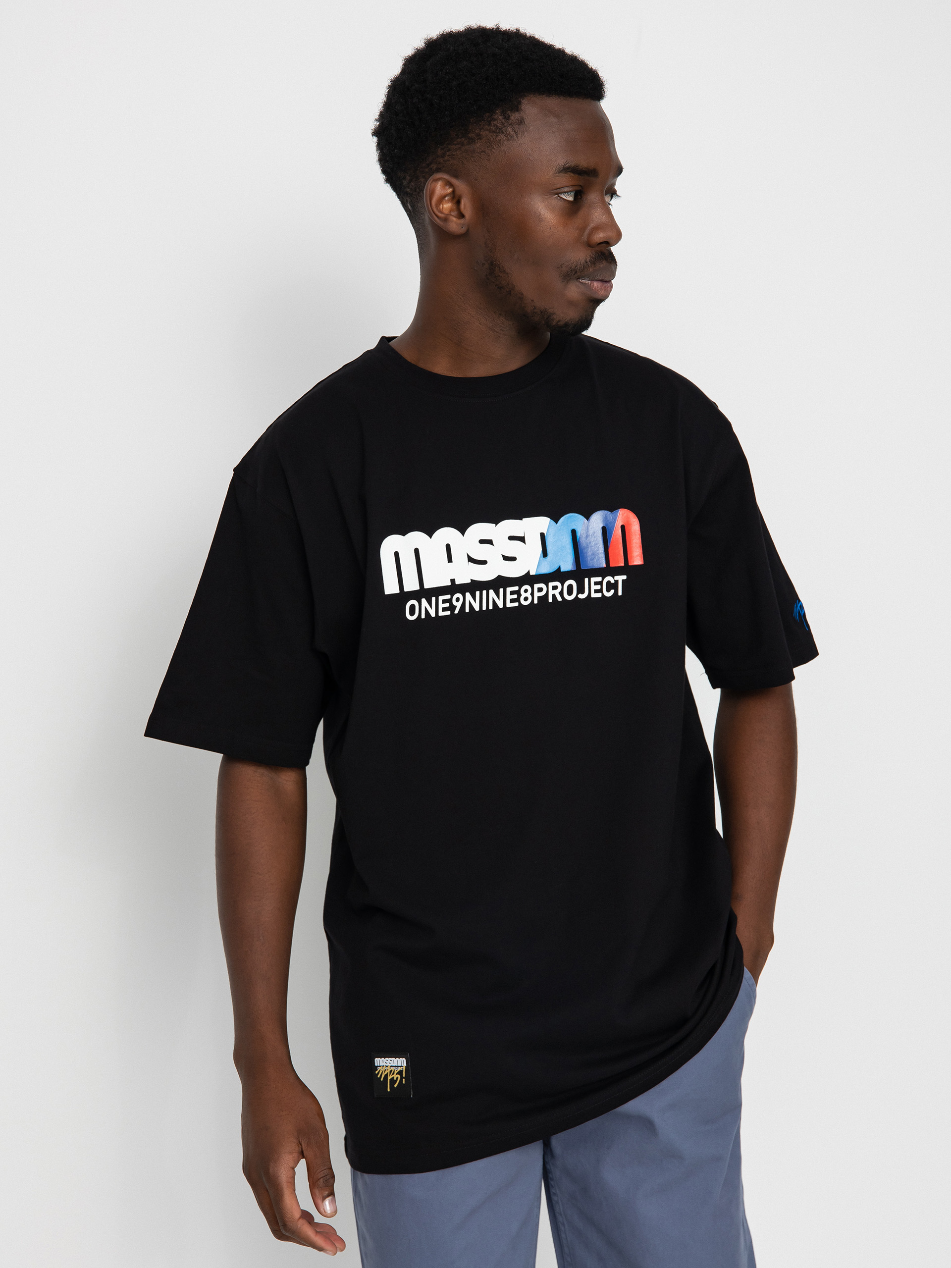 Tricou MassDnm Faster (black)