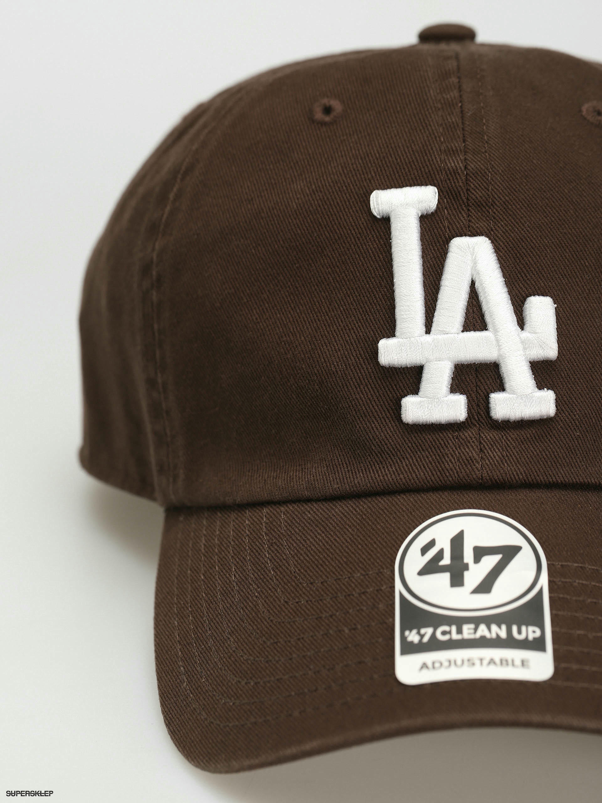 Los Angeles Dodgers 47 Brand Clean Up Dad Hat Tie-Dye Baseball Cap