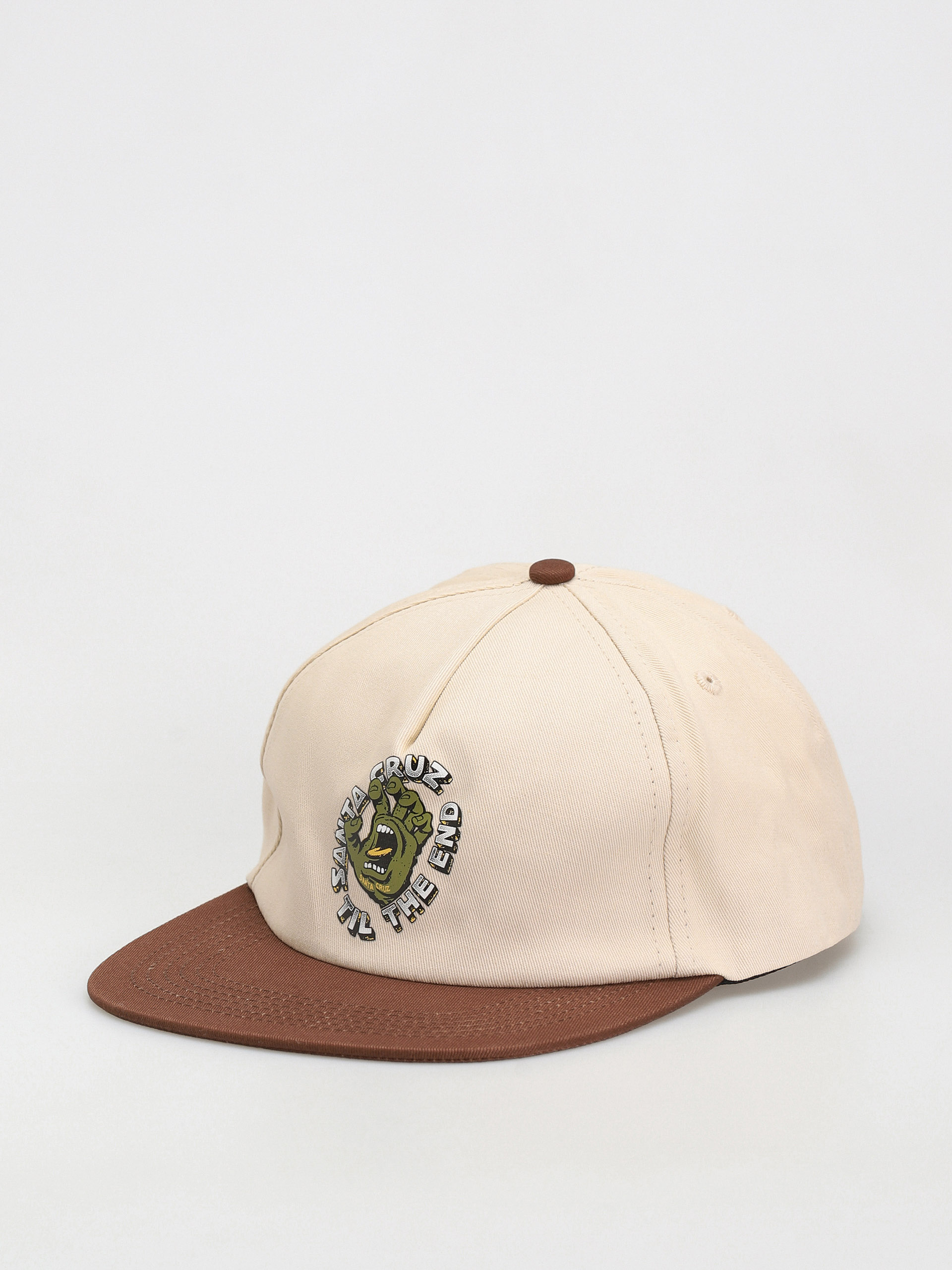 Șapcă Santa Cruz Til The End (off white/uniform green)