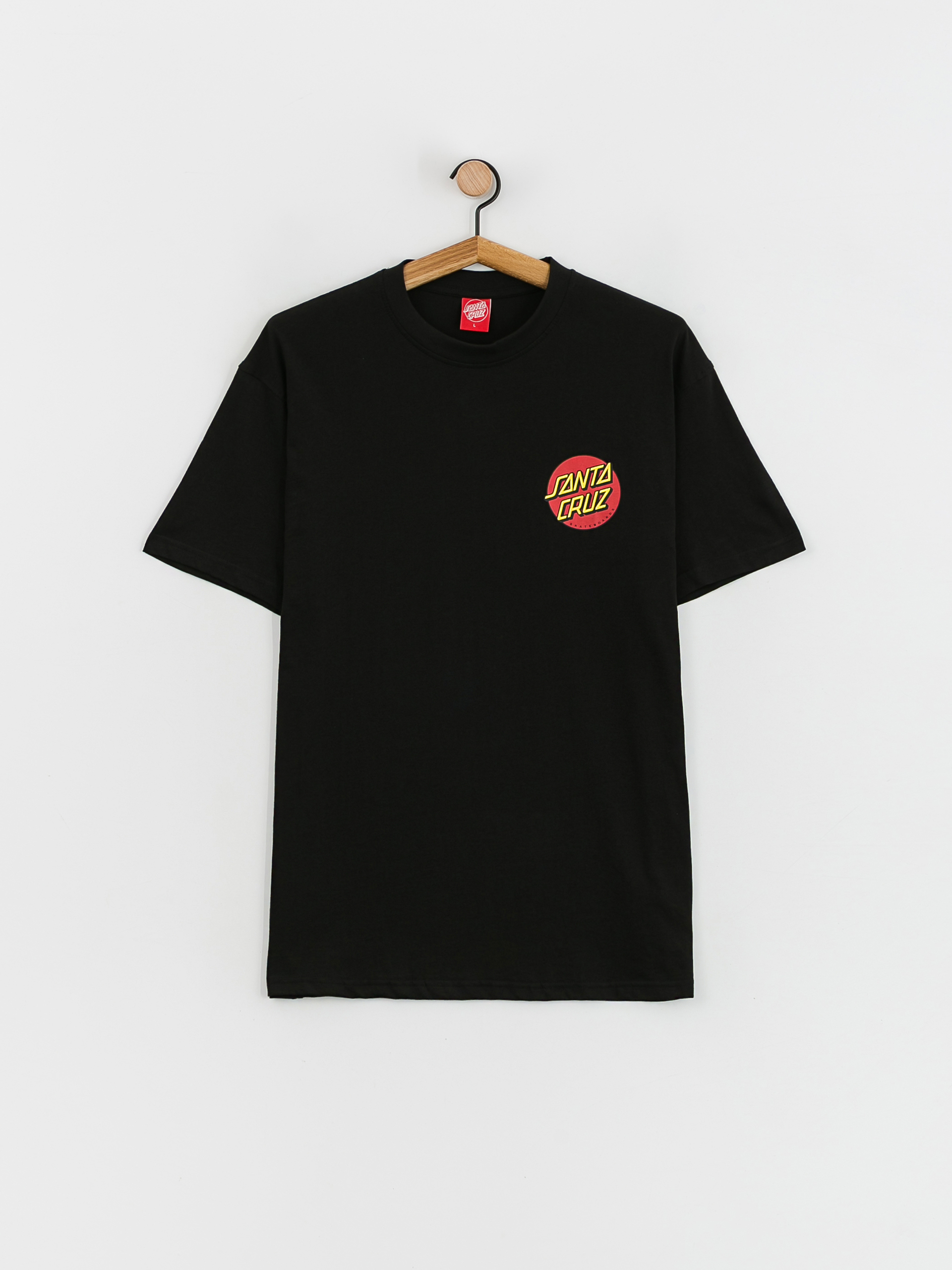 Tricou Santa Cruz Classic Dot Chest (black)