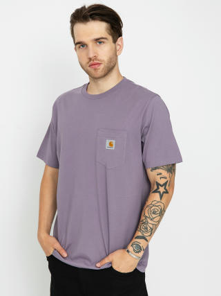 Tricou Carhartt WIP Pocket (glassy purple)