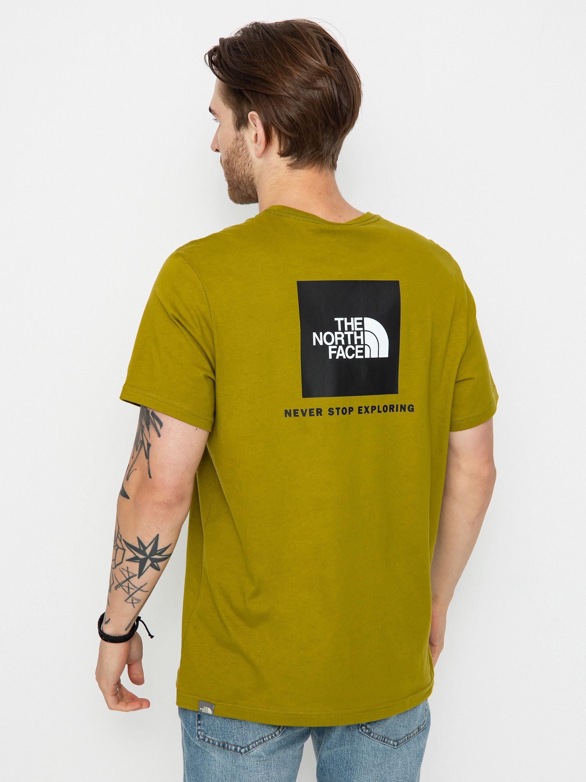 Tricou The North Face Redbox (sulphur moss)