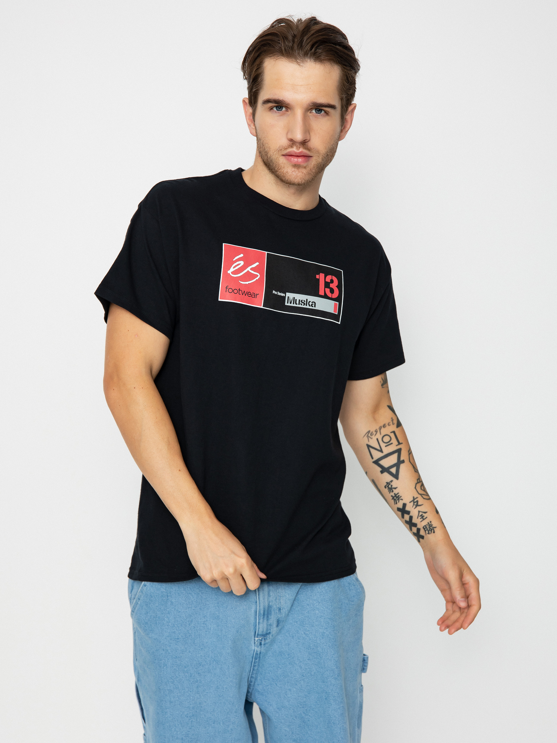 Tricou eS Muska 13 (black)