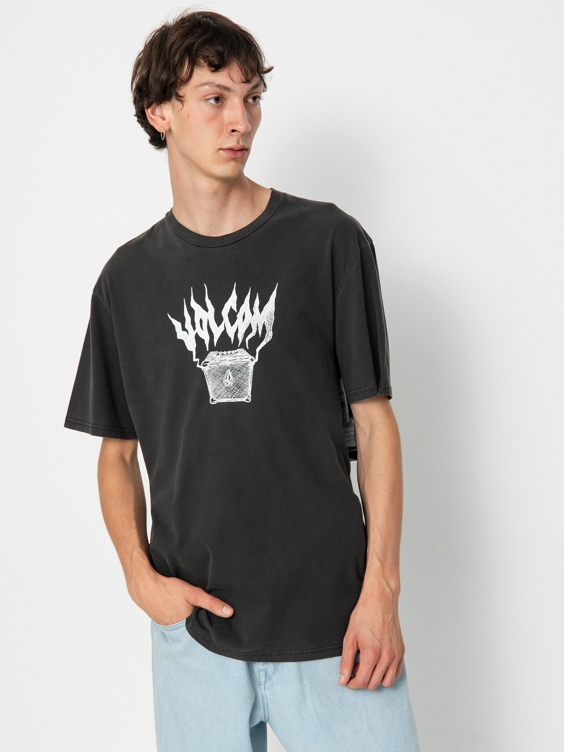Tricou Volcom Amplified Stone Pw (black)