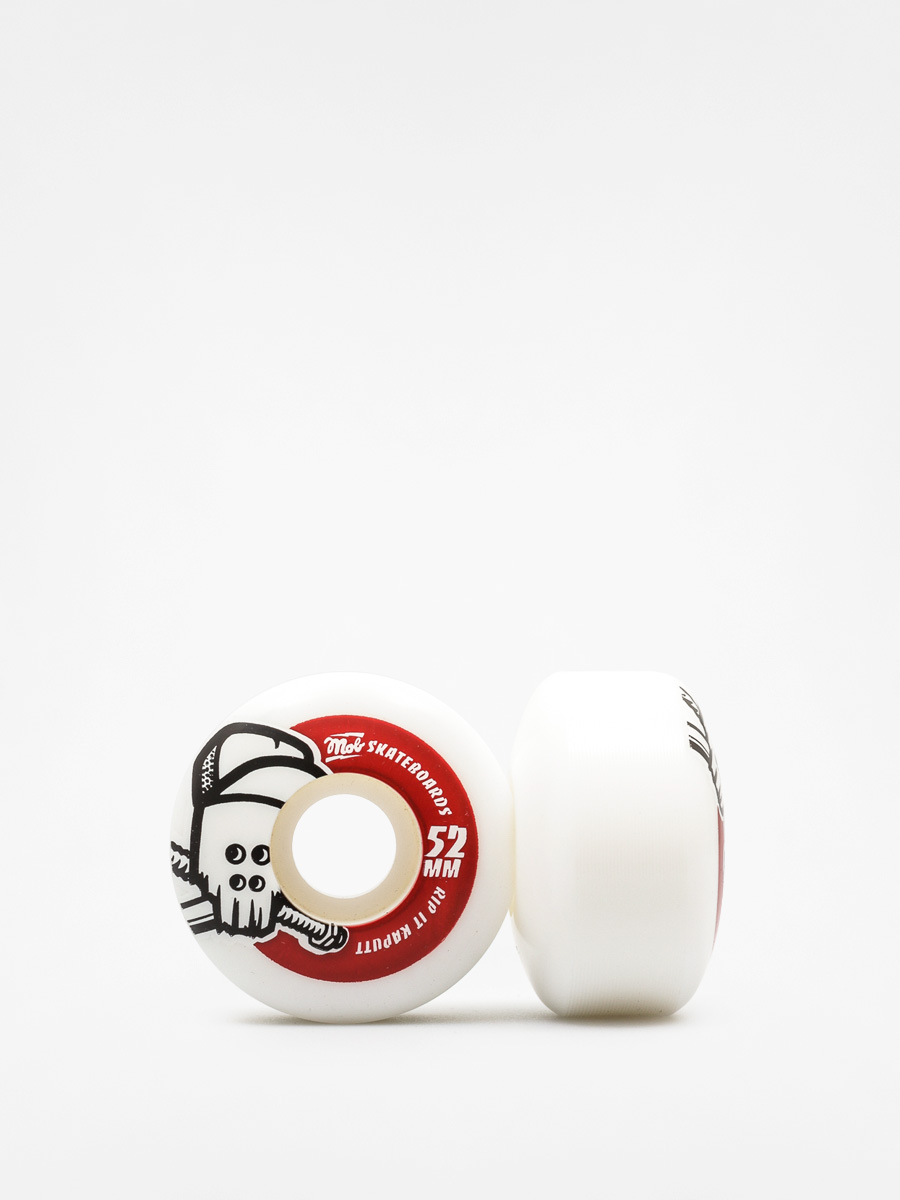 Role Mob Skateboards Skull (white/red)