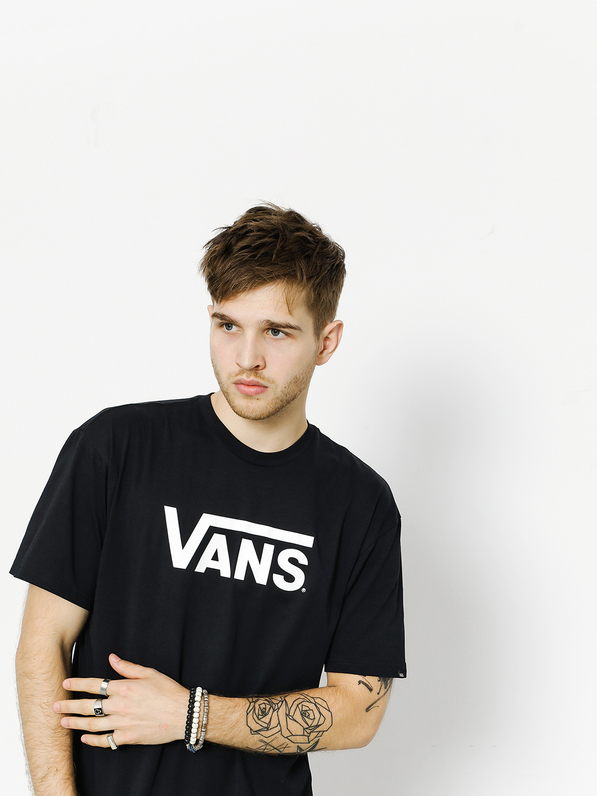 Tricou Vans Vans Classic (black/white)