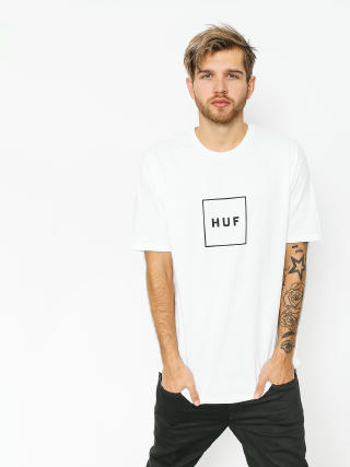 Tricou HUF Essentials Box Logo (white)